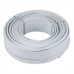 Norse Cable Flat 4mm 2 Core White