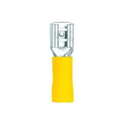 Yellow Female Lug 4.0x6.3mm